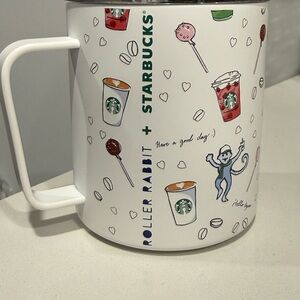 Starbucks Roller Rabbit Colorful Design Mug